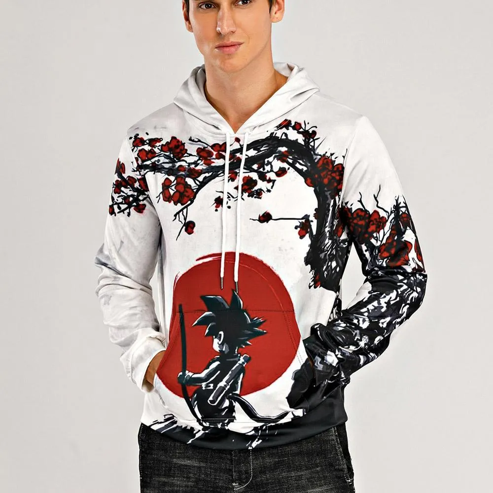 3D Graphic Printed Hoodies Sweatshirts Loose