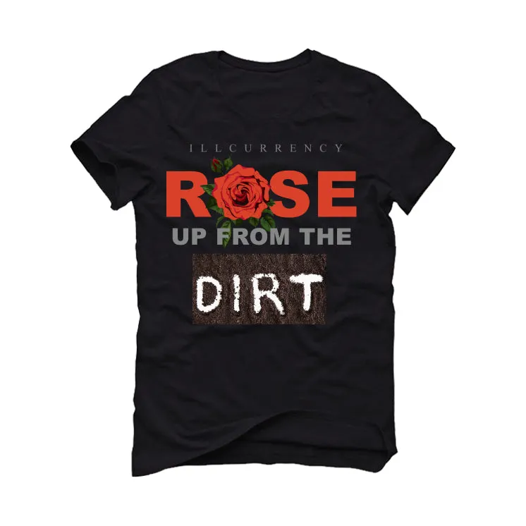 Air Jordan 5 “Dunk on Mars” Black T-Shirt (Rose up from the dirt)