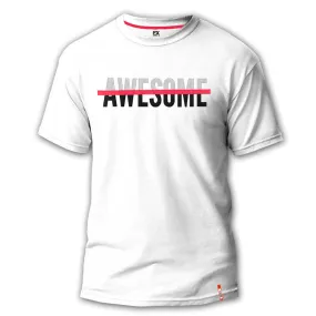 AWESOME 8X Street Silicone Textured T-Shirt - White