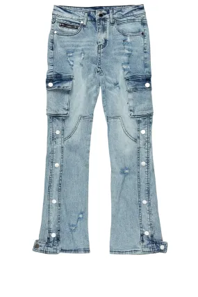 Boys Kuiper Light Blue Baggy Fit Jean