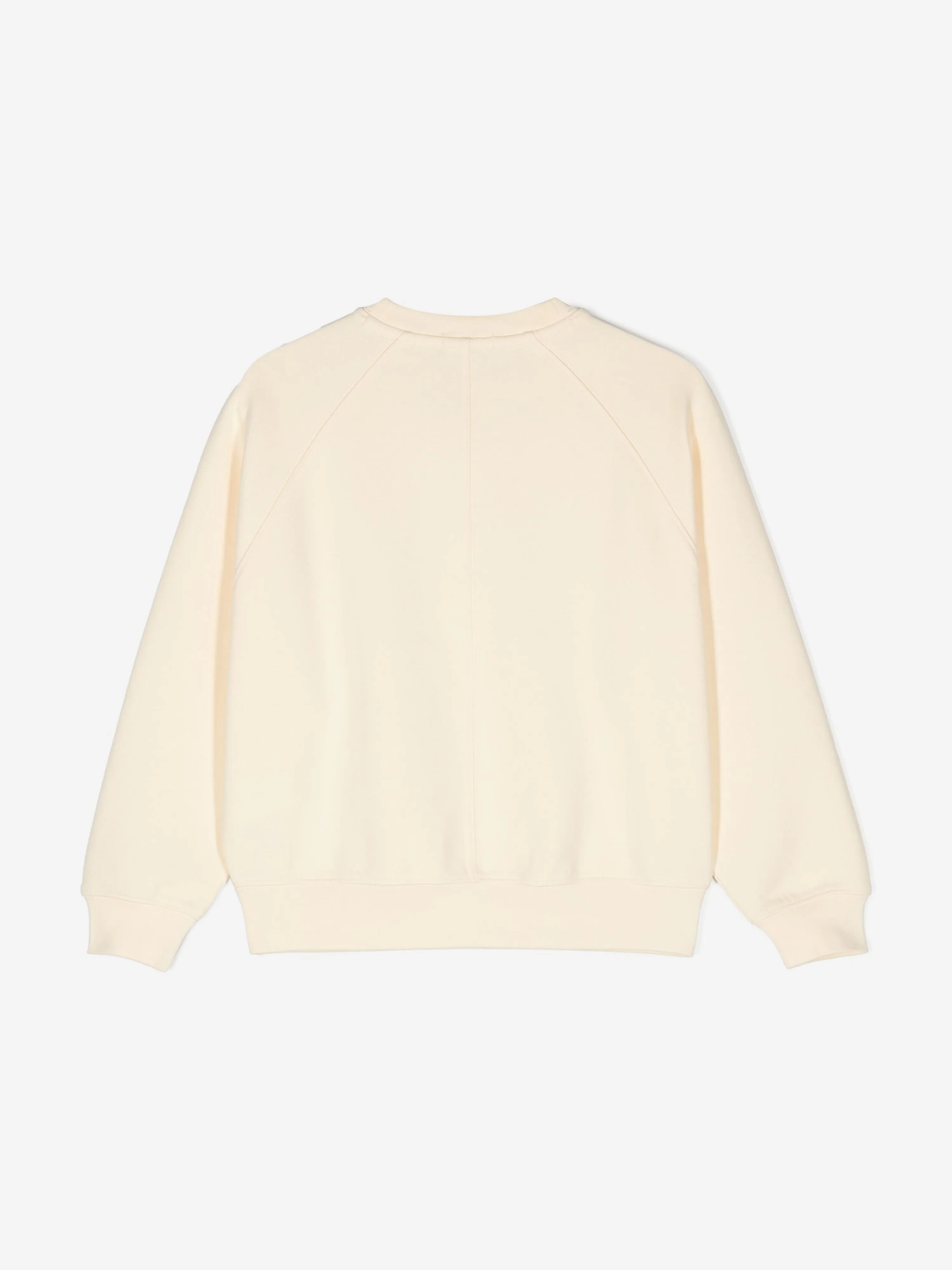 Calvin Klein Boys Logo Sweatshirt in Yellow