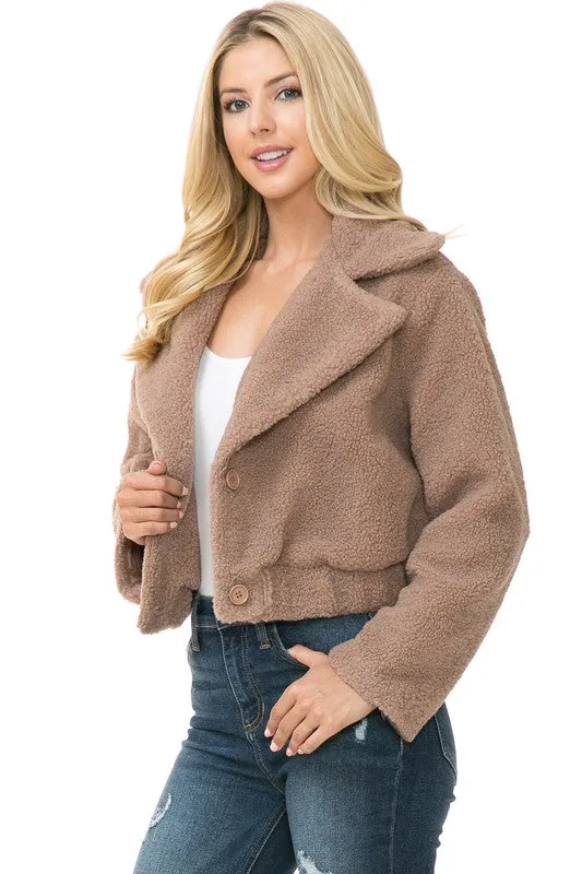 DS Women's Faux Fur Jacket