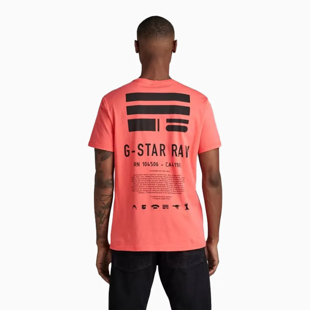 G-Star Raw Men's Raw Bold Back Graphic T-Shirt