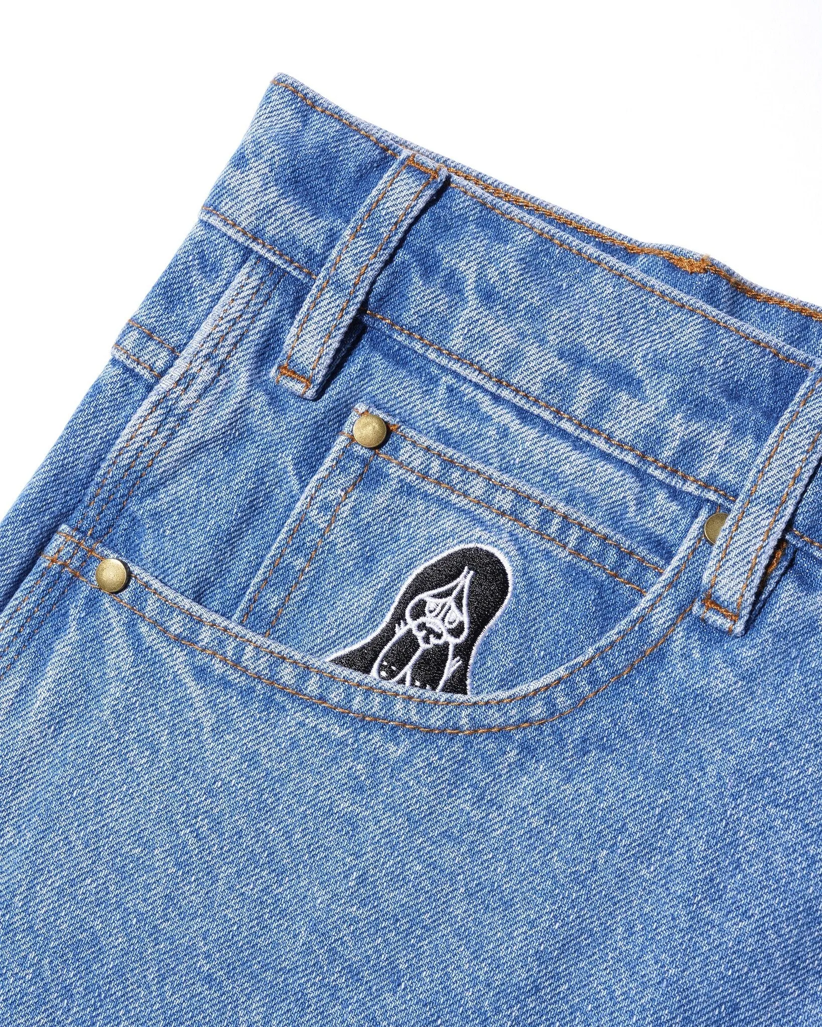 Hound Denim Jeans - Washed Indigo