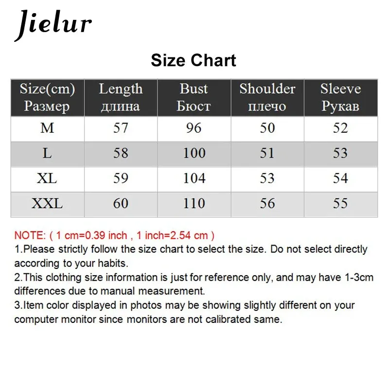 Jielur Wholesale M-Xxl Cute Women Hoodies Pullover 9 Colors Autumn Coat Winter Loose Fleece Thick Knit Sweatshirt Female