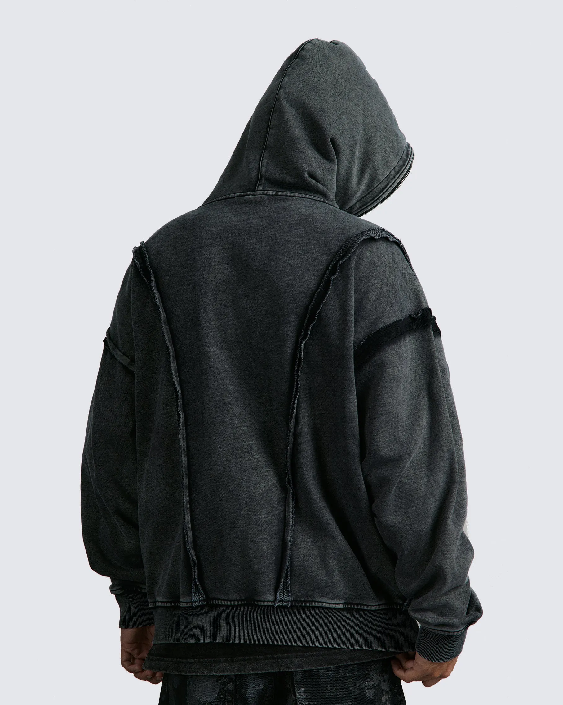 KIIKIO Wasteland Loose Zip Hoodie