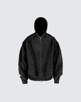 KIIKIO Wasteland Loose Zip Hoodie