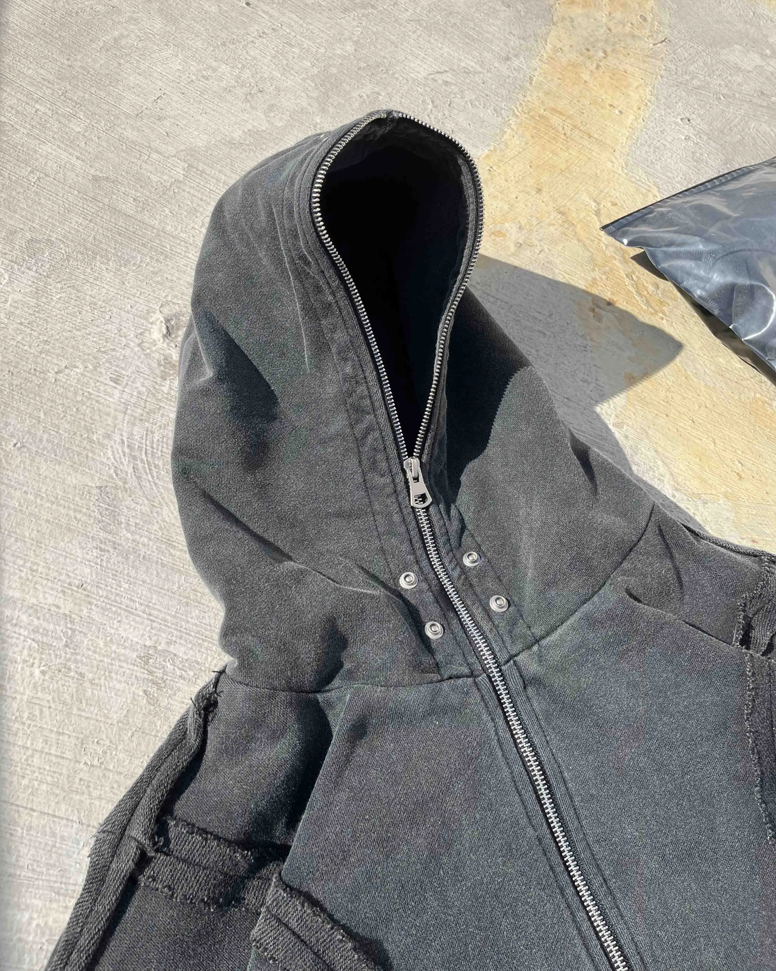 KIIKIO Wasteland Loose Zip Hoodie