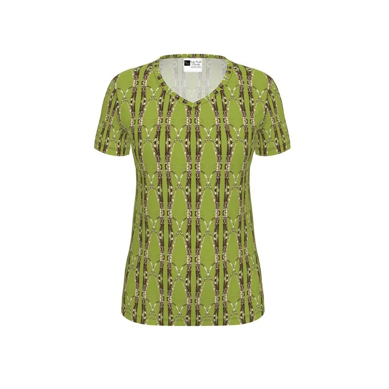 Lichen Log Green X Womens T-Shirt Short Sleeves