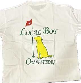 Local Boy Pocket-T Tee Time L1000288-WHT