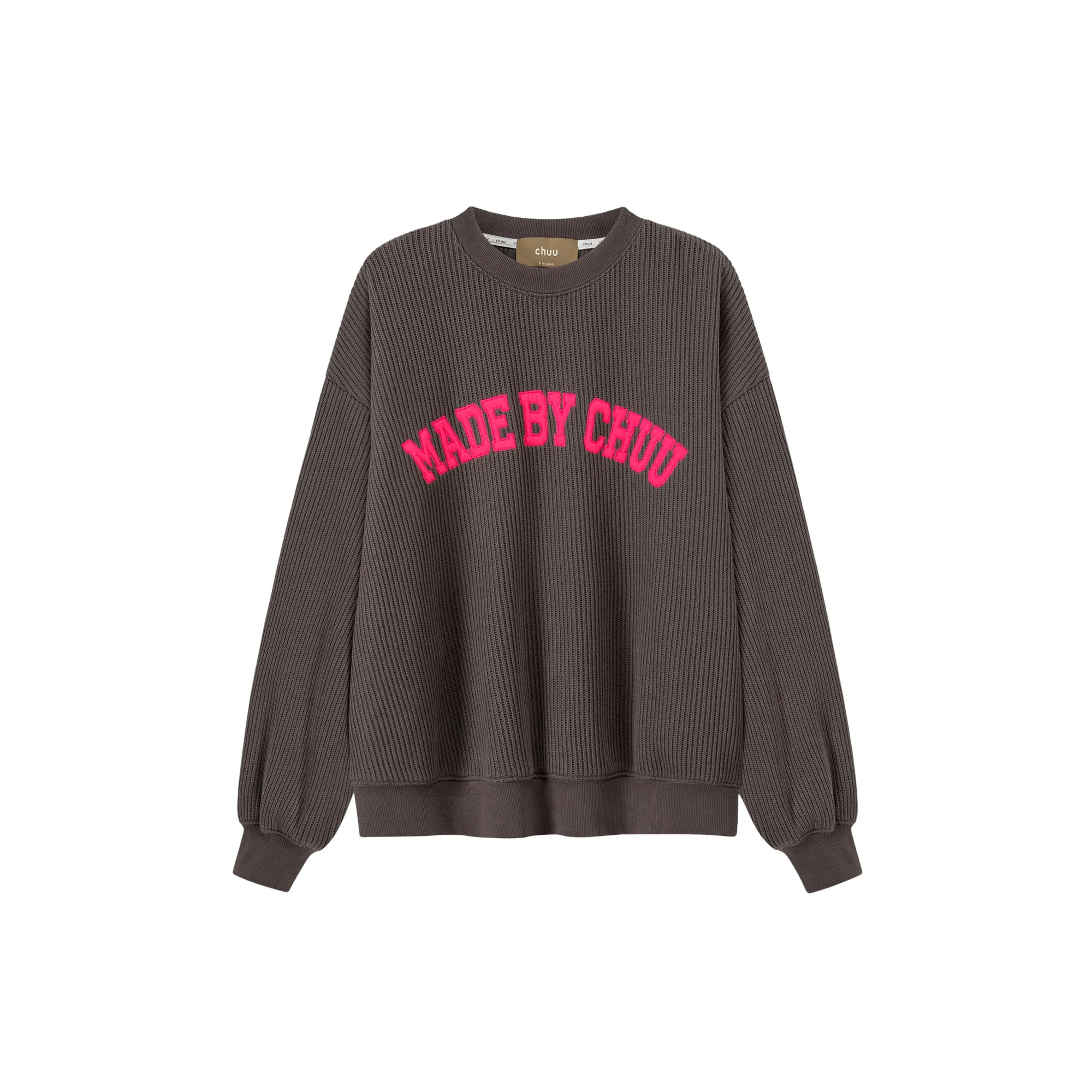 Made By Chuu When I See You Smile Loose Fit Sweatshirt