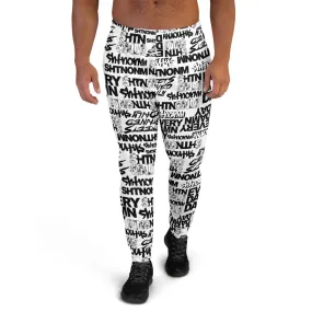 Men's SHTNONM ALL DAY Joggers (White)