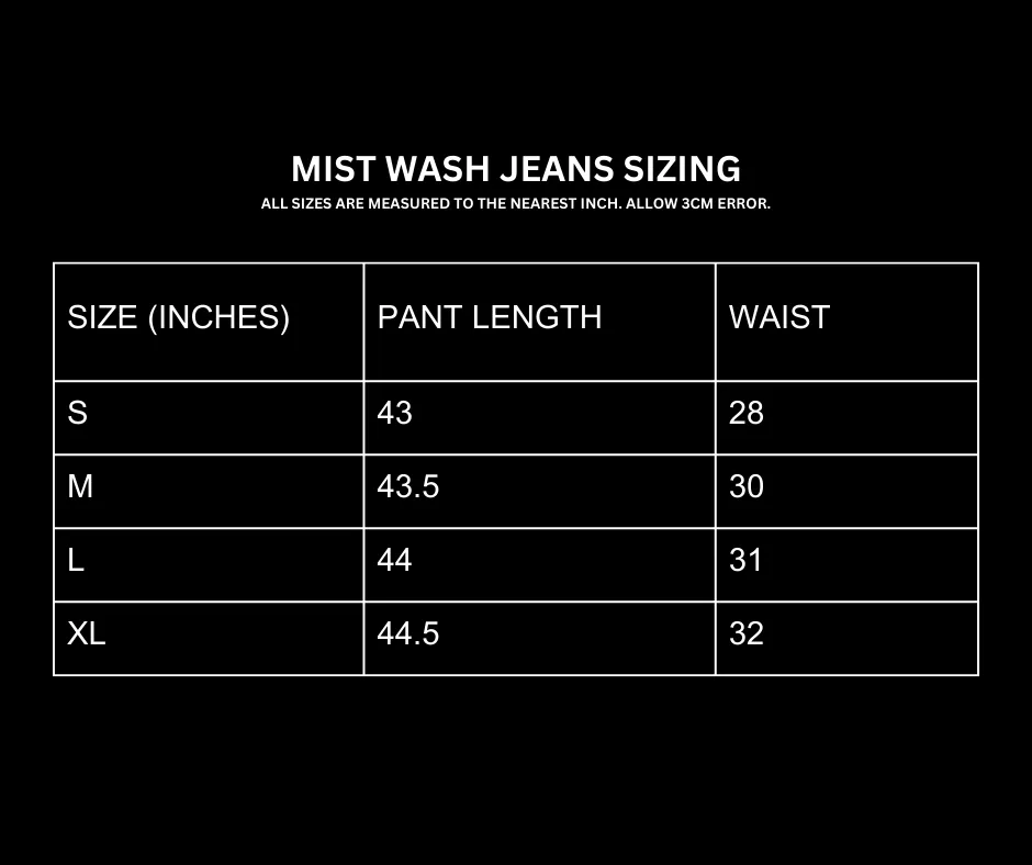 MIST WASH JEANS