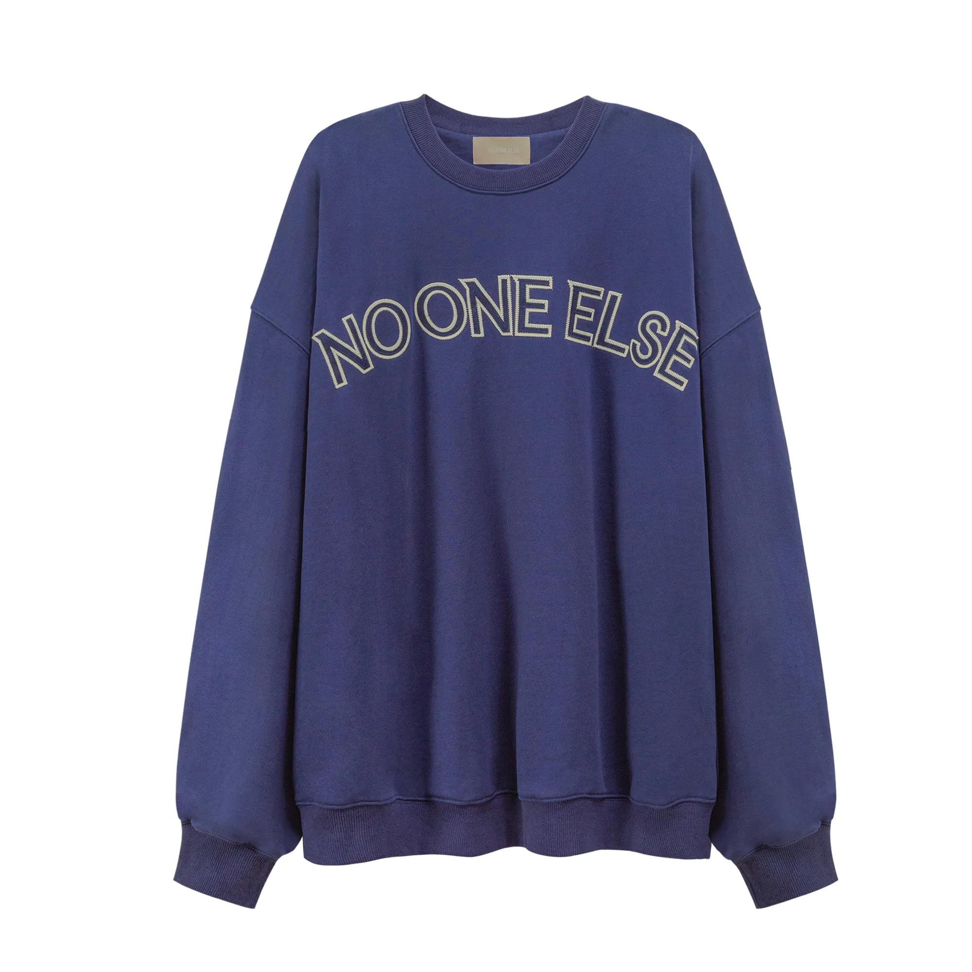 Noe Logo Printed Loose Fit Hoodie