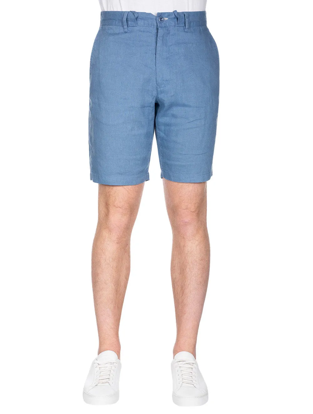 Relaxed Linen Shorts Salty Sea