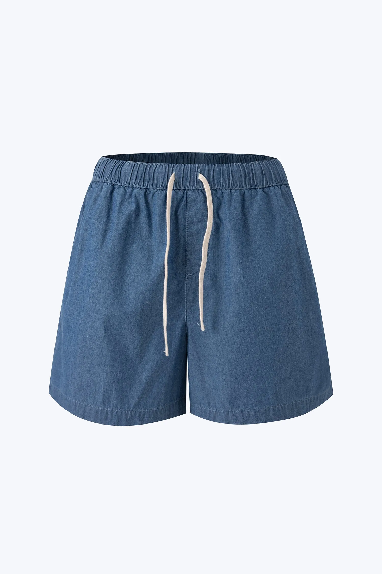 Relaxed Shorts - Denim