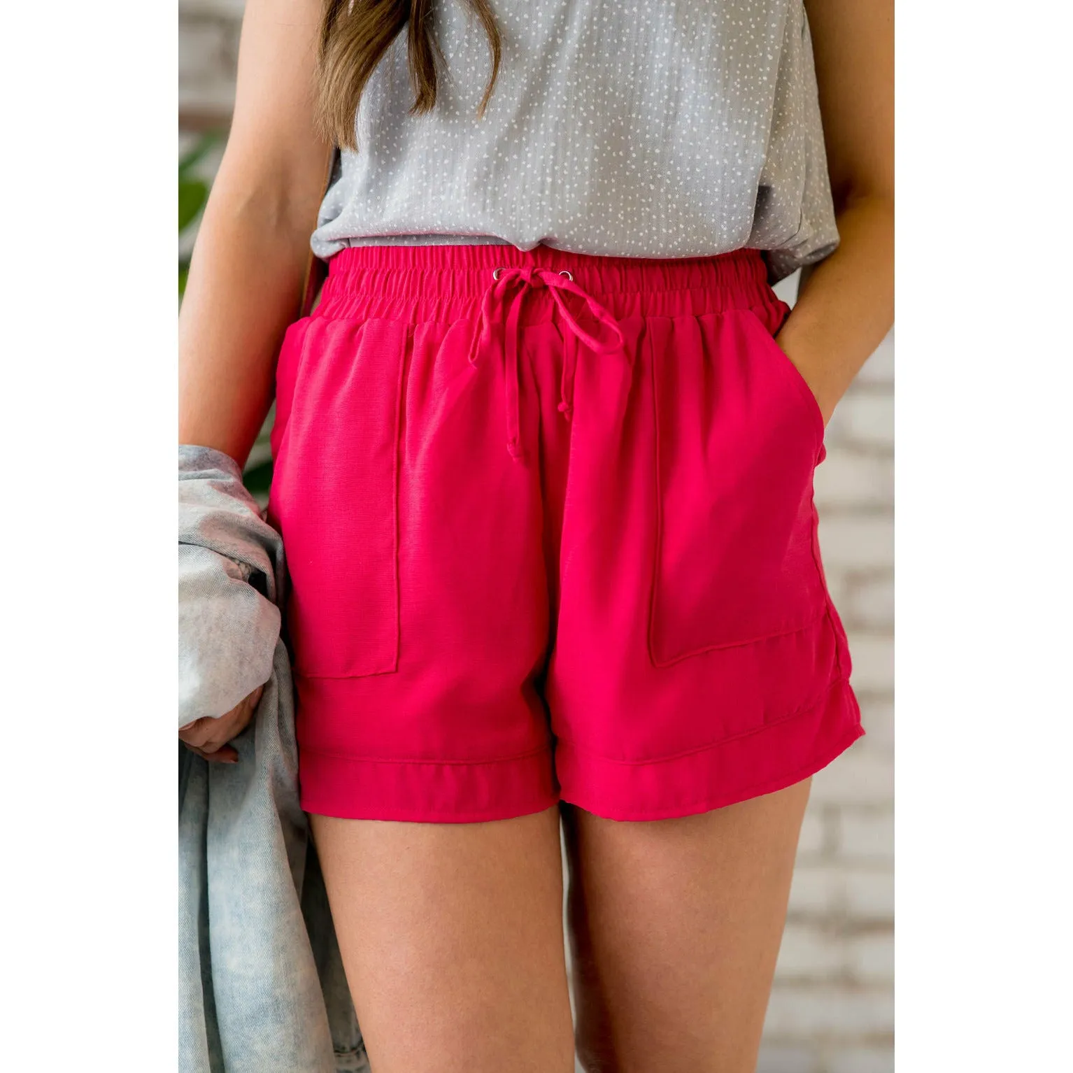 Relaxed Tie Shorts