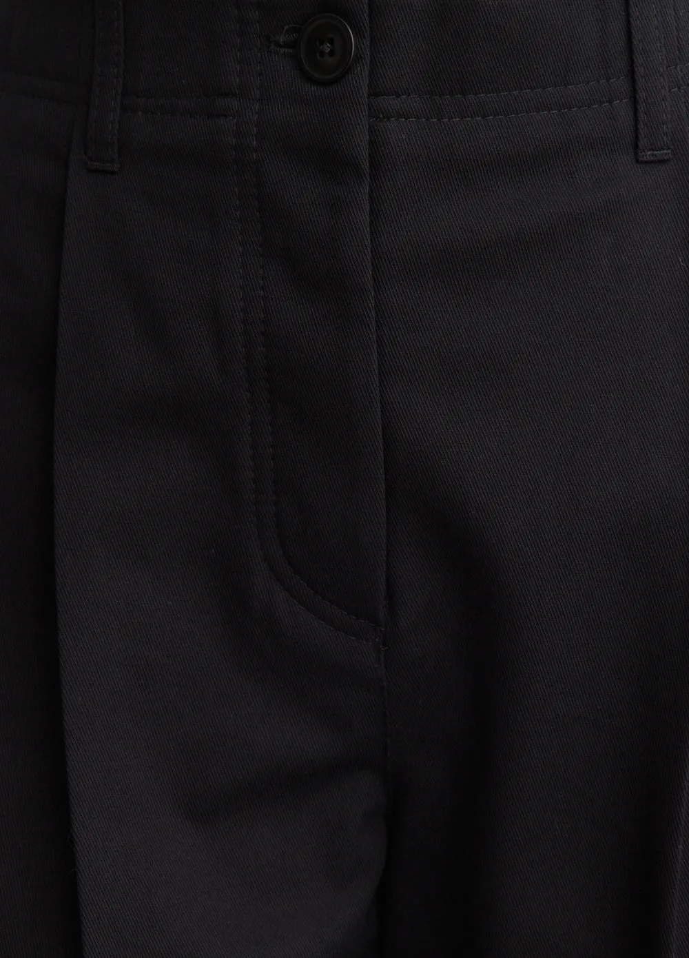 Relaxed Twill Shorts