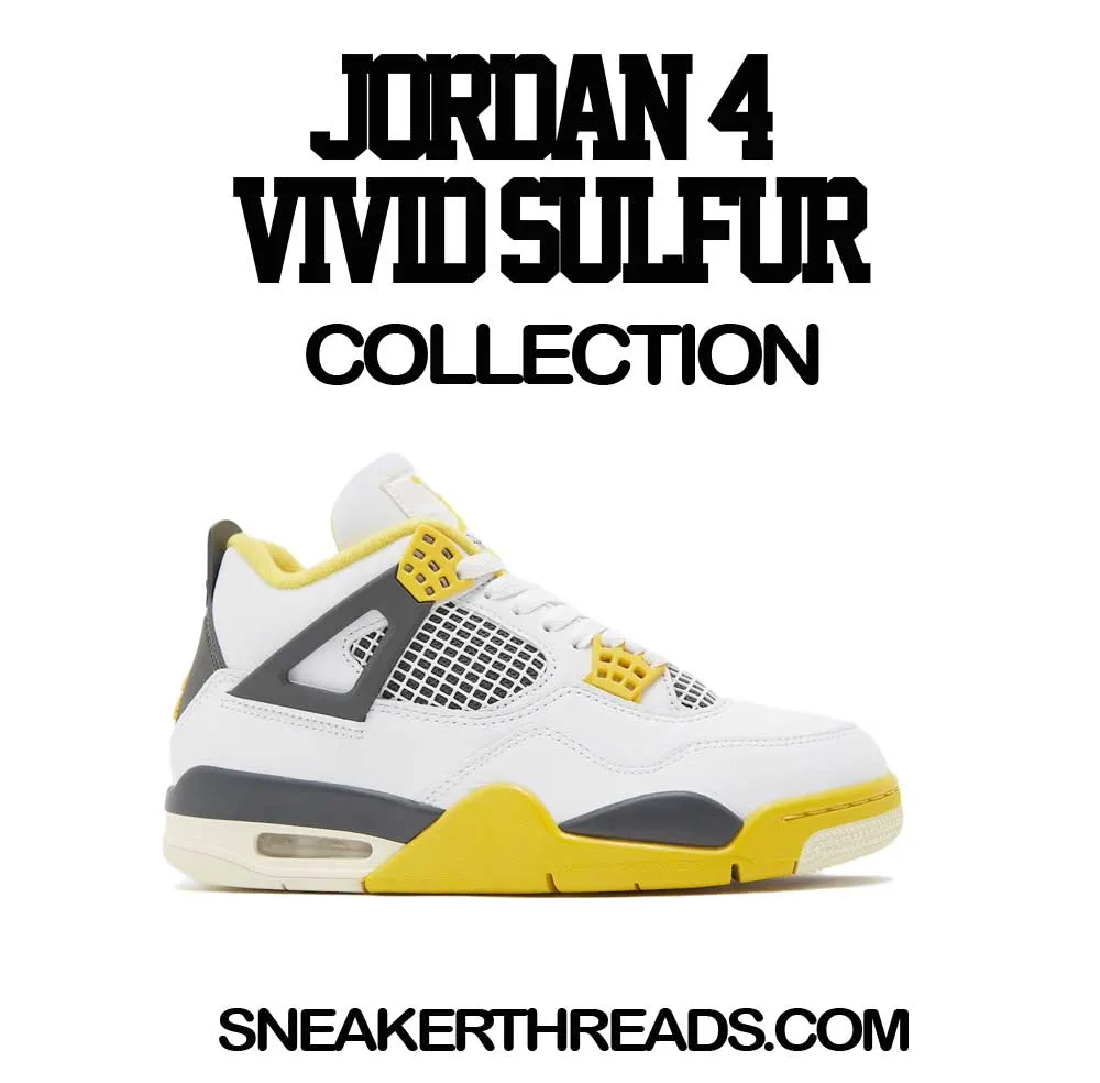 Retro 4 Vivid Sulfur Fly Kicks Sweater