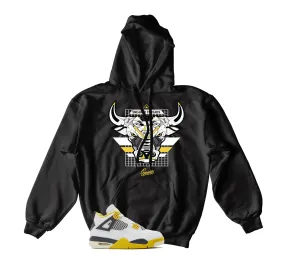 Retro 4 Vivid Sulfur War Bully Hoody