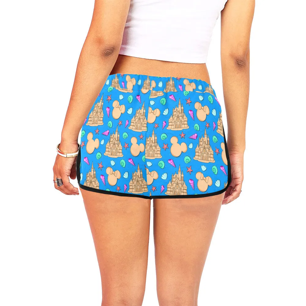 Sand Castles Women's Relaxed Shorts