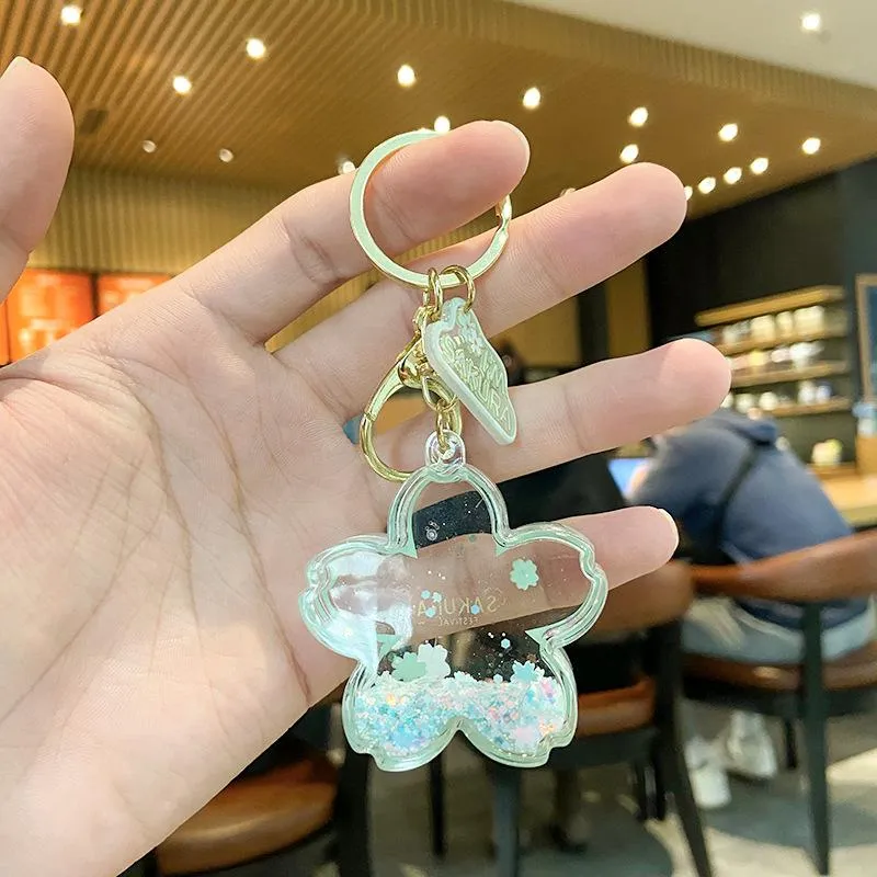 Simple Sakura Keychains