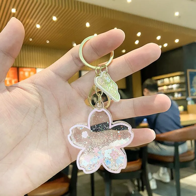 Simple Sakura Keychains