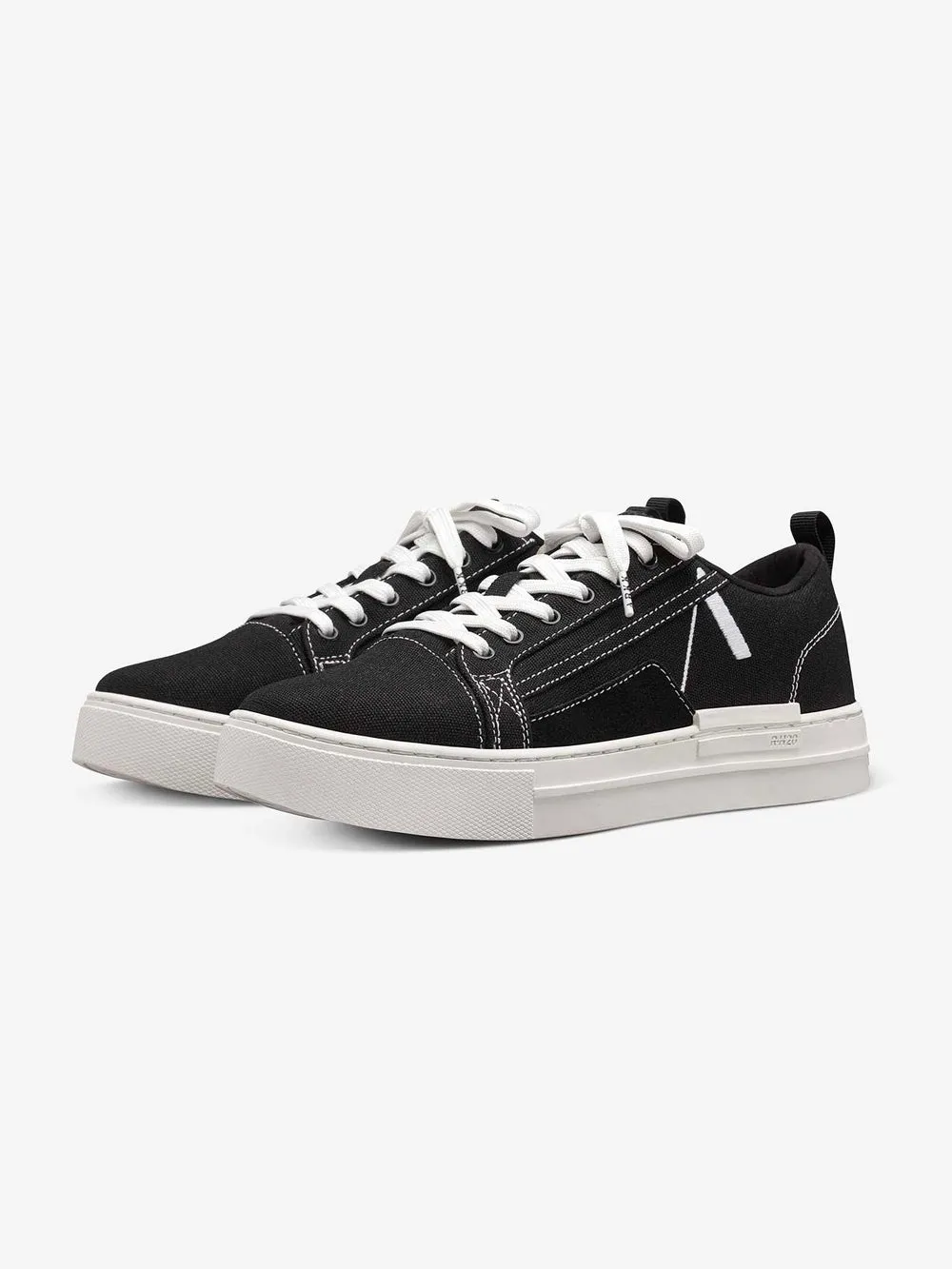 Sommr Canvas PET R-H20 Black White Sneakers