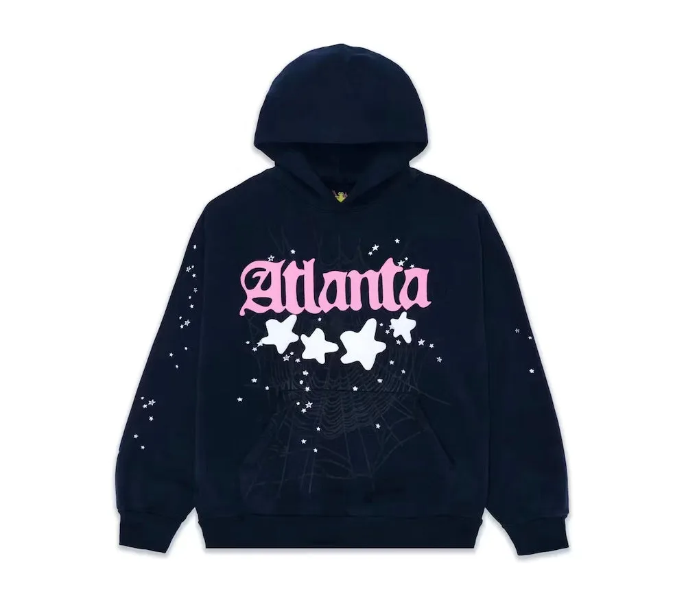 SP5DER ATLANTA HOODIE NAVY