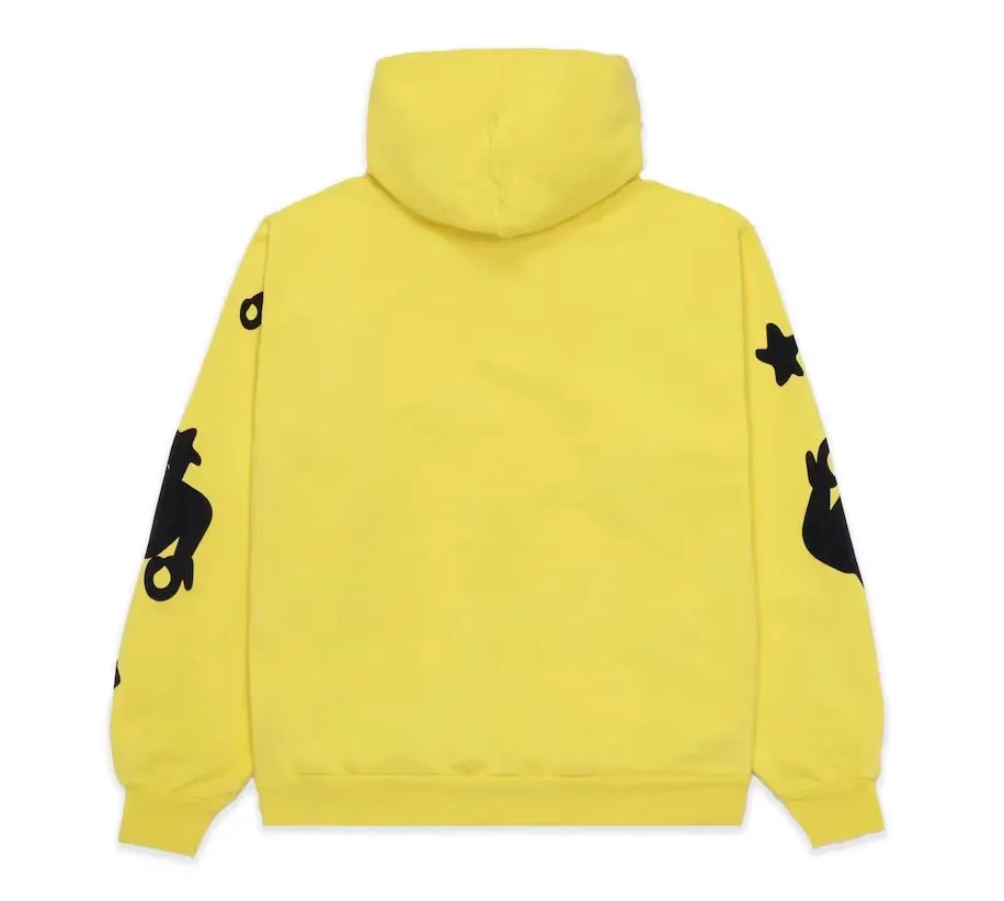 SP5DER BELUGA HOODIE YELLOW