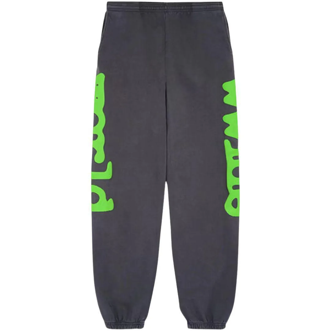 SP5DER BELUGA SWEATPANTS SLATE GREY