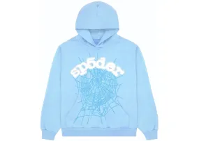 SP5DER WEB HOODIE SKY BLUE