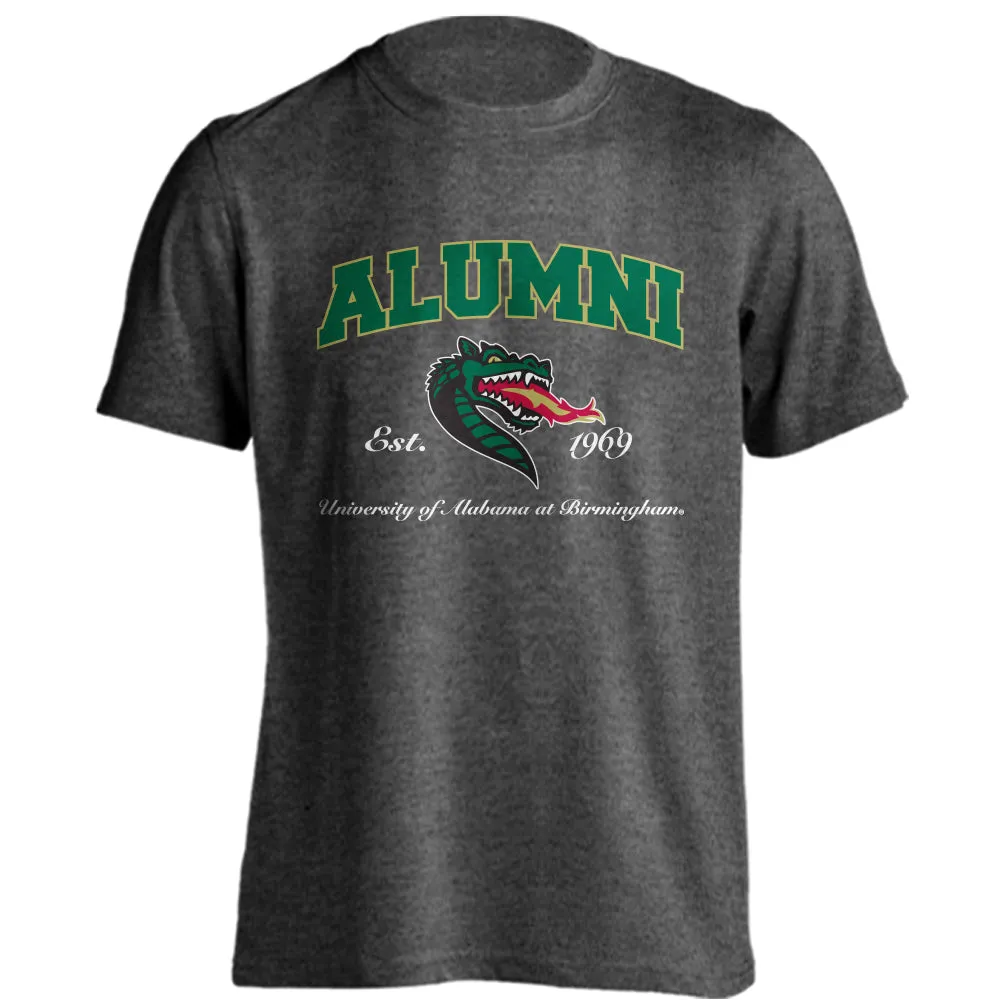 University of Alabama at Birmingham Blazers Alumni Logo Tee Short Sleeve T-Shirt