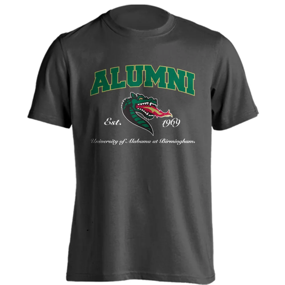 University of Alabama at Birmingham Blazers Alumni Logo Tee Short Sleeve T-Shirt