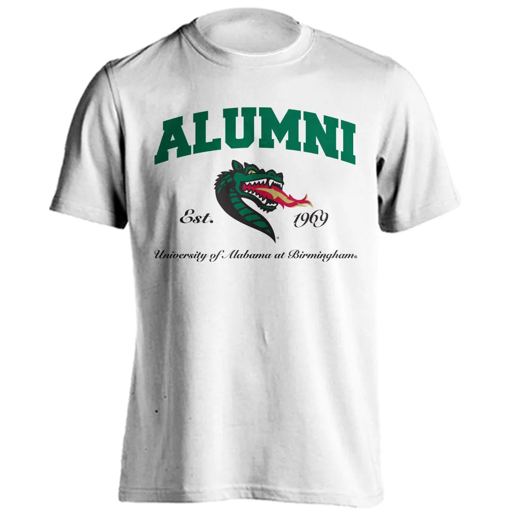 University of Alabama at Birmingham Blazers Alumni Logo Tee Short Sleeve T-Shirt