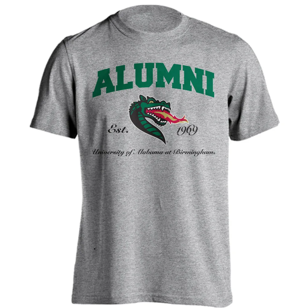 University of Alabama at Birmingham Blazers Alumni Logo Tee Short Sleeve T-Shirt