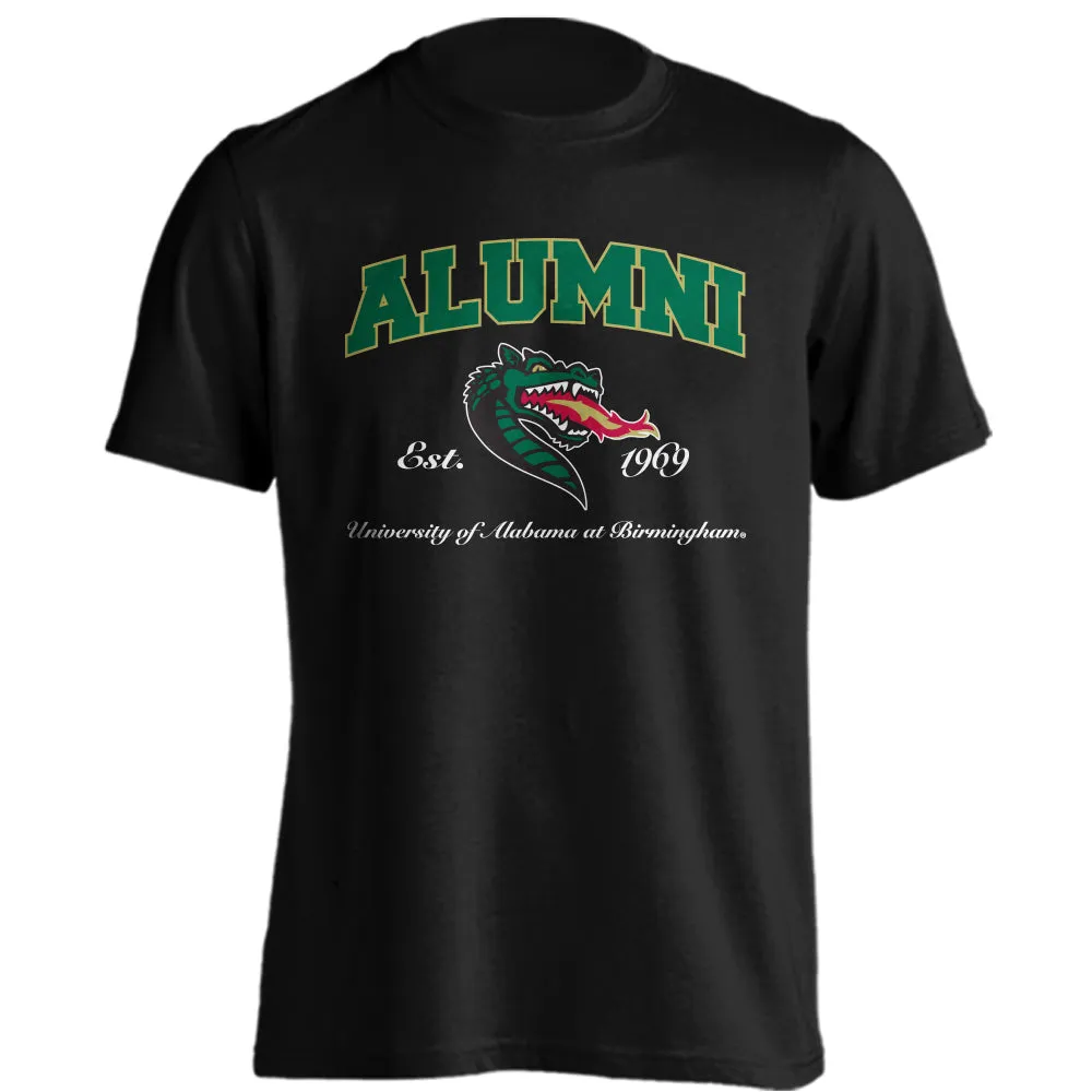 University of Alabama at Birmingham Blazers Alumni Logo Tee Short Sleeve T-Shirt