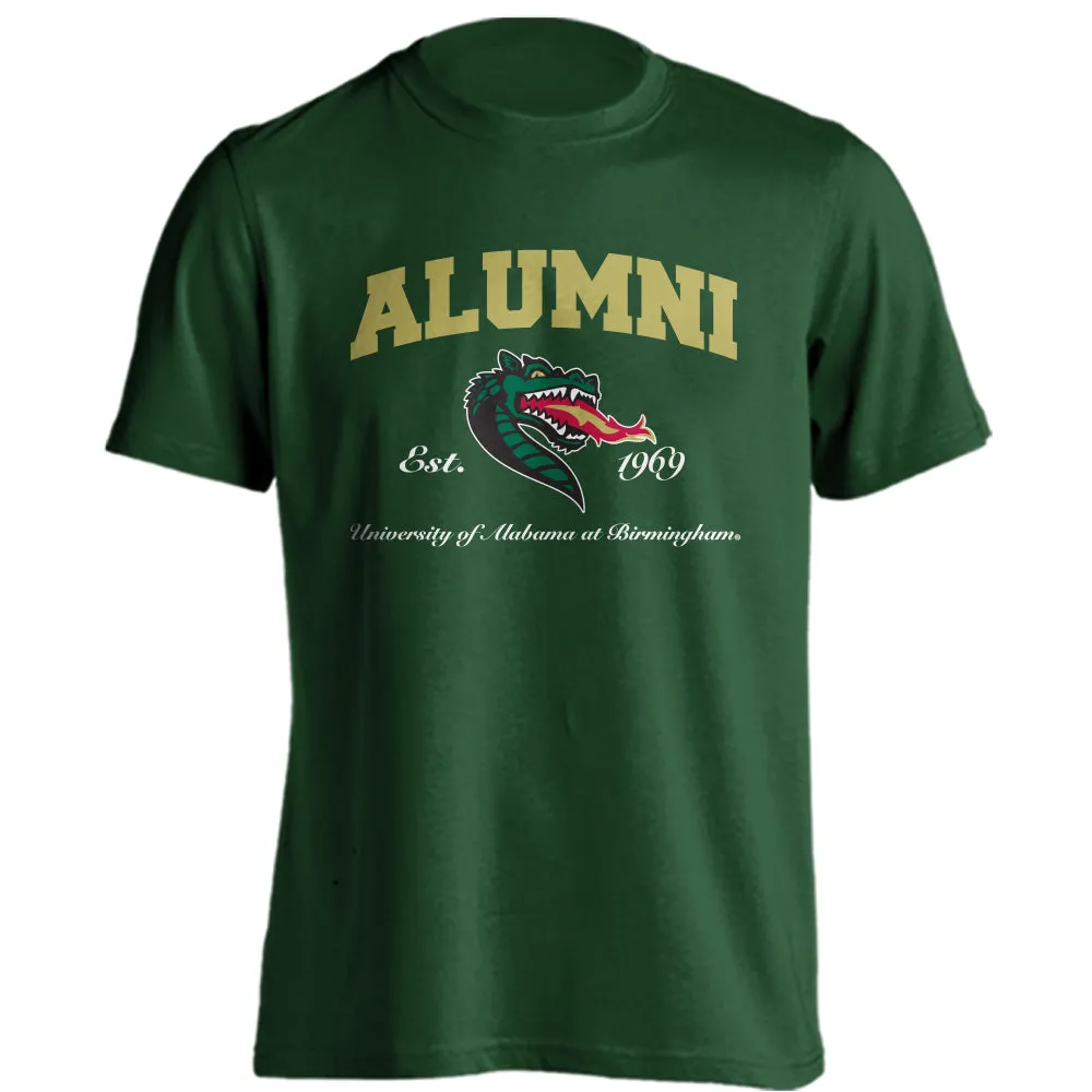 University of Alabama at Birmingham Blazers Alumni Logo Tee Short Sleeve T-Shirt