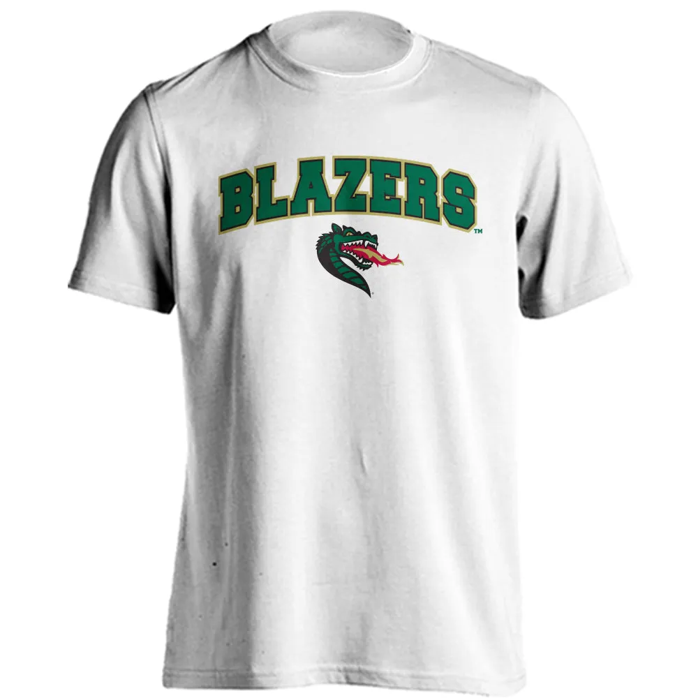 University of Alabama at Birmingham Blazers Arched Text W/Logo Short Sleeve Tee