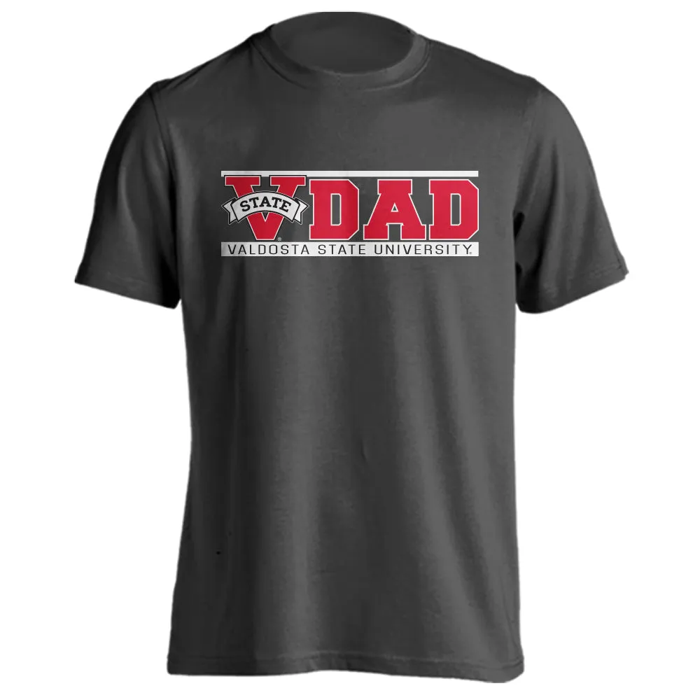 Valdosta State University VSU Blazers Dad Tee Father Parent Short Sleeve T-Shirt