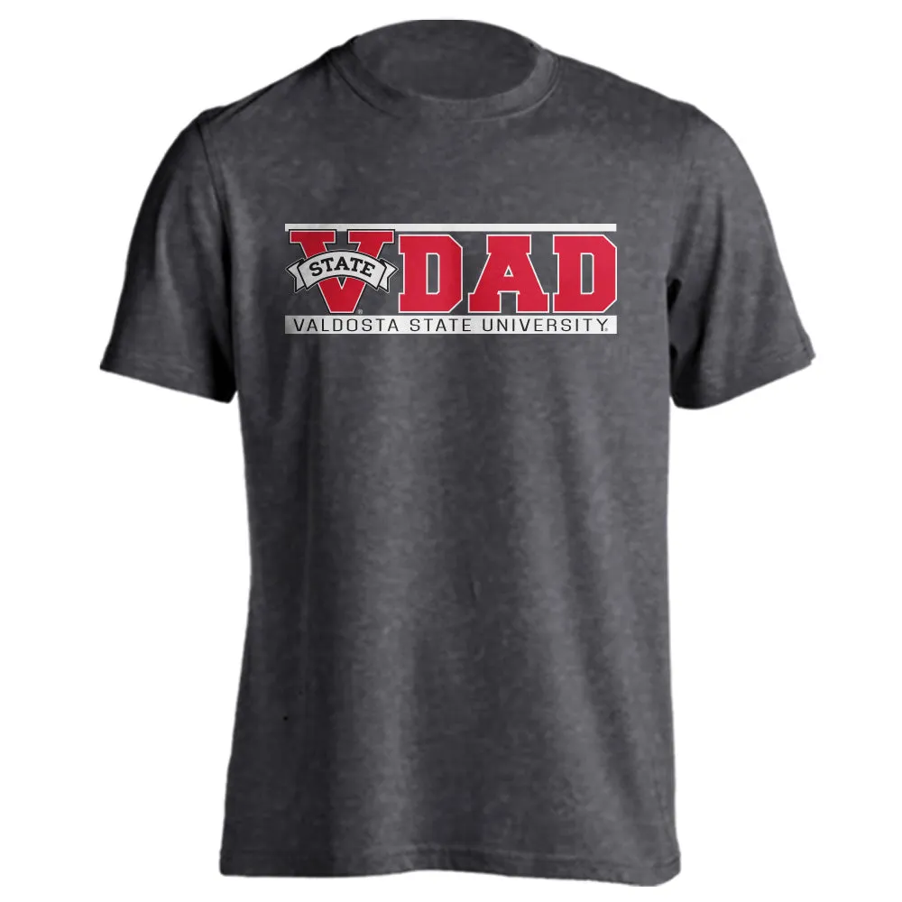 Valdosta State University VSU Blazers Dad Tee Father Parent Short Sleeve T-Shirt