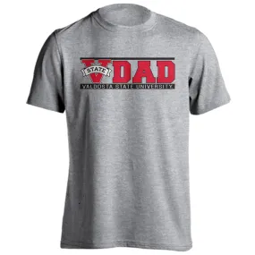 Valdosta State University VSU Blazers Dad Tee Father Parent Short Sleeve T-Shirt