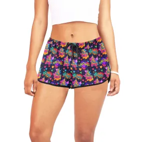 Watercolor Home Women's Relaxed Shorts