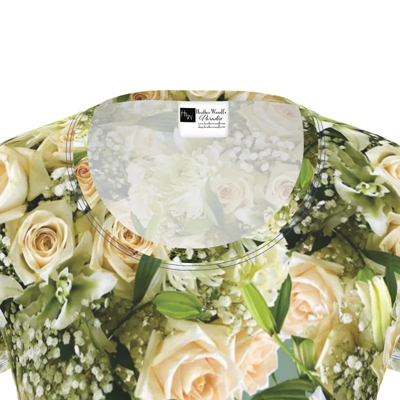 Wedding Flowers Womens T Shirt Short Sleeves