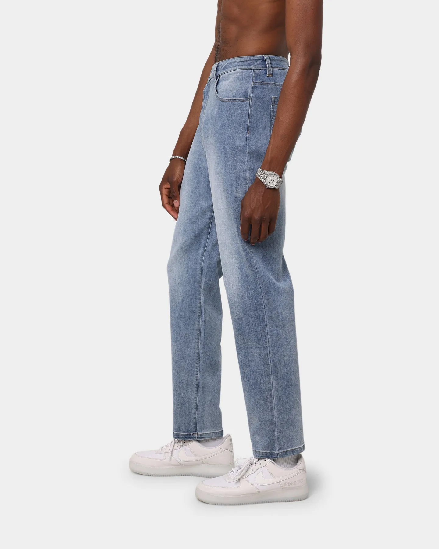 XXIII Beckett Baggy Jeans Blue Denim