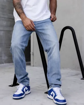 XXIII Beckett Baggy Jeans Blue Denim